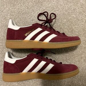 Women’s Burgundy Adidas Spezial Sneakers